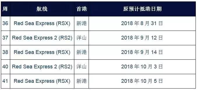 國慶之際，各大船公司發布停航跳港通知！再現運價上漲、爆倉缺柜！