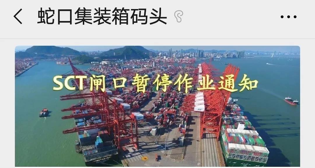 緊急通知！臺風“韋帕”來襲，深圳香港廣州各大港口全面停擺，船期面臨大面積延誤！